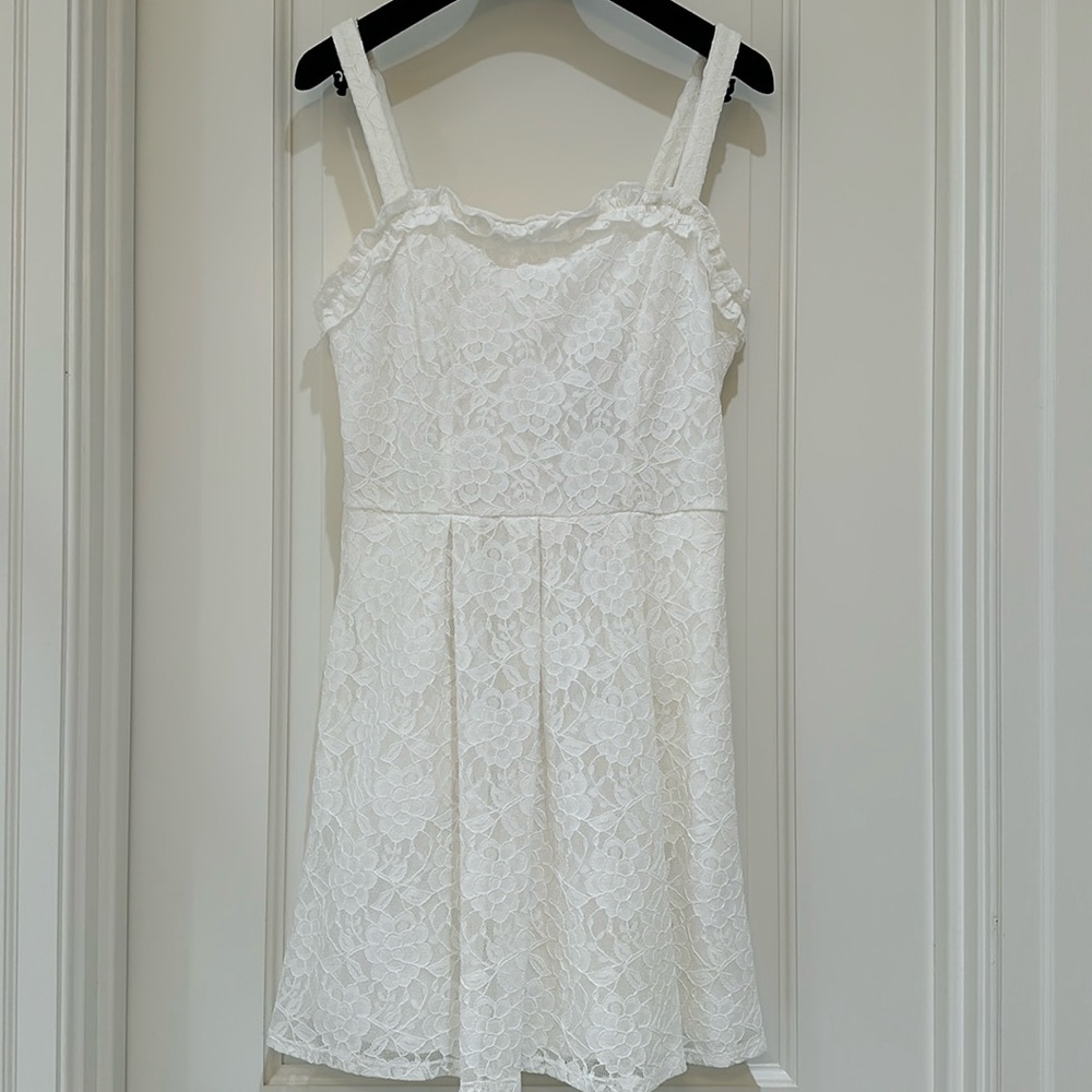 White mini dress from Nordstrom. Size M.